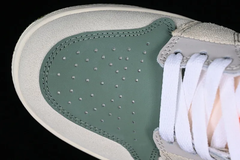 All categories Air Jordan Jordan series basketball shoes Air Jordan 1 Low Z version Air Jordan 1 Low OG EX "Tech Grey" AJ1 Joe 1 gray green retro culture and leisure sports sneakers FD6819-300
